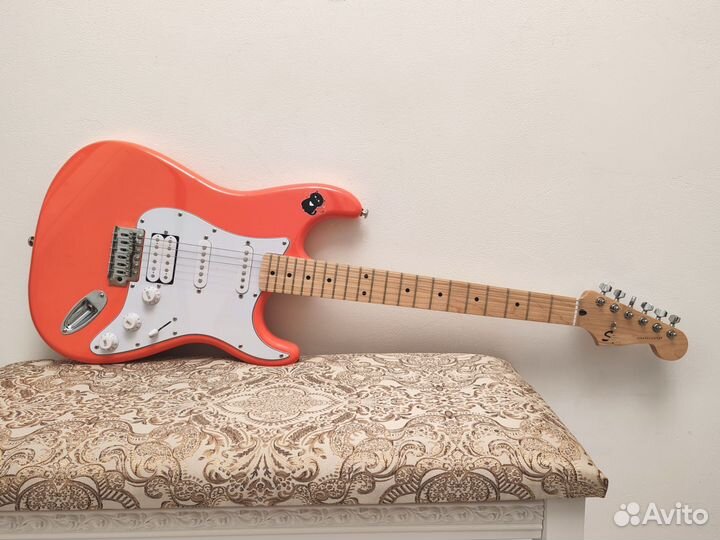 Fender squier Sonic stratocaster Coral