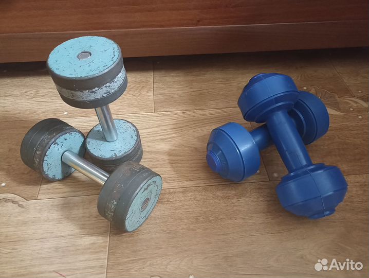 Гантели разборные