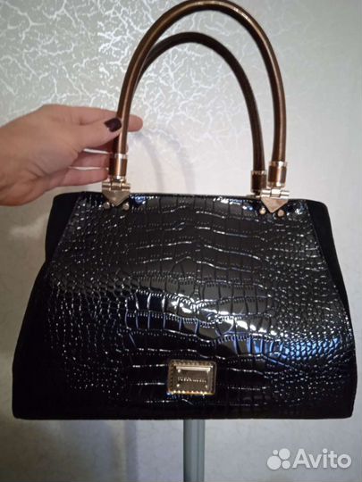 Сумка женская натуральная кожа бу