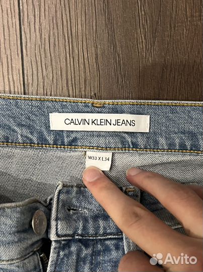 Calvin klein джинсы мужские w33