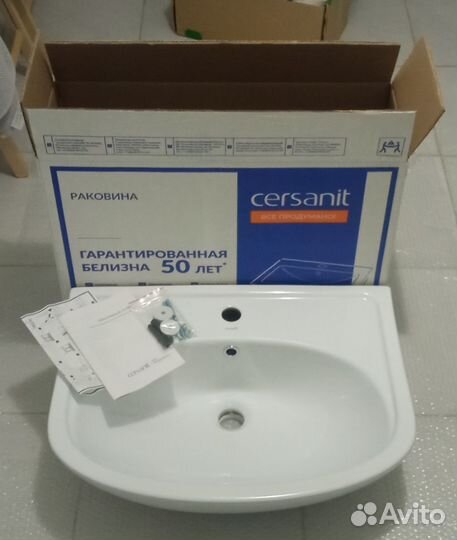 Раковина cersanit erica 60см