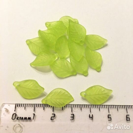 Листики акриловые
