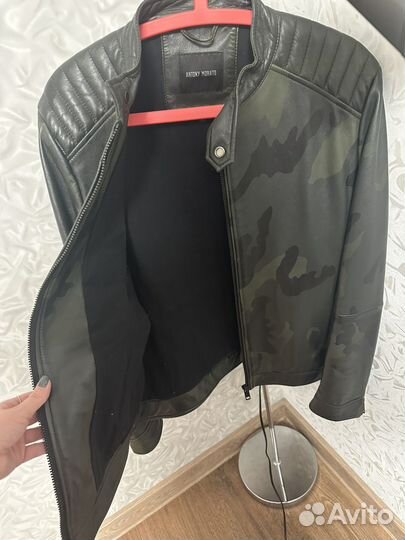 Кожаная куртка мужская