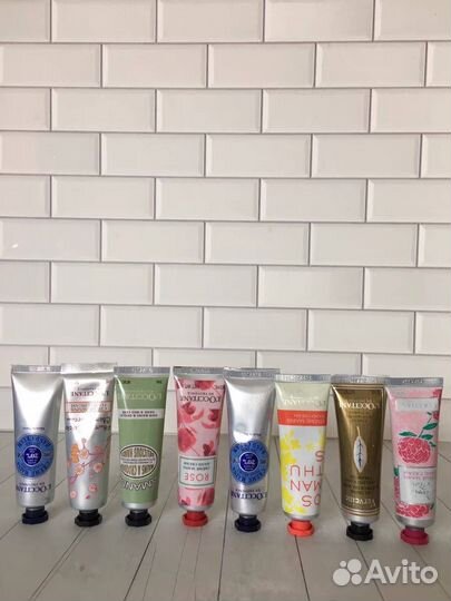 Loccitane набор 7шт крем новый