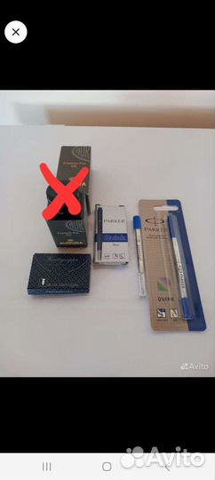 Картриджи, стержни Parker Montegrappa