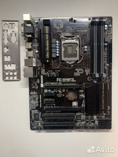 Материнская плата Gigabyte ga-z87-hd3 lga 1150