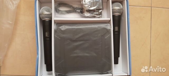 Радиосистема с 2-мя радиомикрофонами