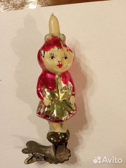 Ёлочные игрушки СССР 4шт 1500р. 800р и две по 1000