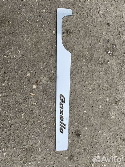 Накладка на бардачек нержавейка Бизнес