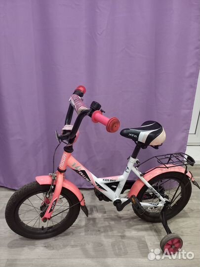 Детский велосипед 14 дюймов для девочки