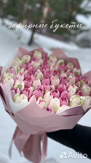 Букеты из зефира