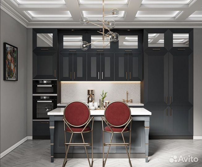 Кухонный гарнитур на заказ от фабрики