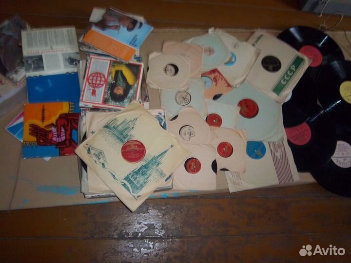 Пластинки виниловые СССР
