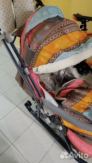 Санки коляска ника