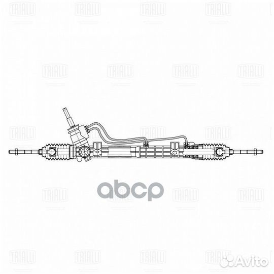 Рейка рулевая LADA largus 12/renault logan 04