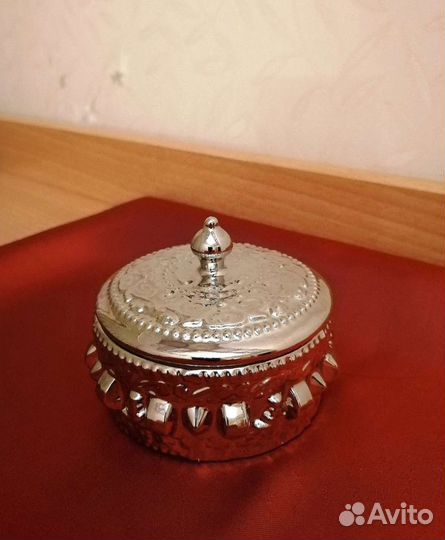 Шкатулка для украшений керамическая