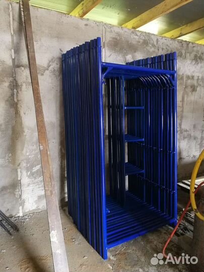 Леса строительные рамные аренда