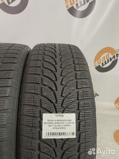 Bridgestone Blizzak LM-80 Evo 235/60 R18