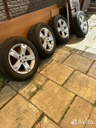 Комплект колес на зимней резине Mercedes GLK