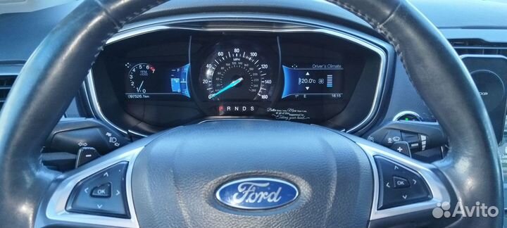 Ford Fusion (North America) 2.0 AT, 2015, 110 329 км