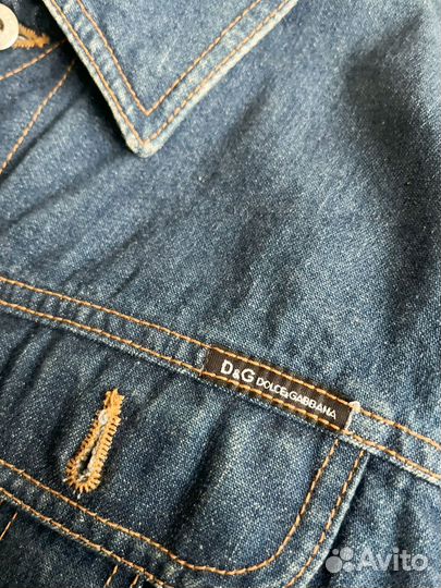 Джинсовая куртка dolce gabbana vintage оригинал