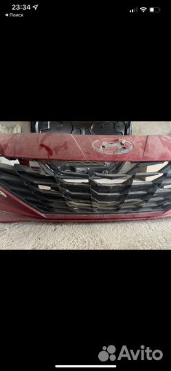 Передний бампер