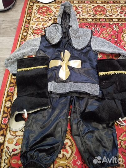 Костюм мушкитера от 3до 5 лет