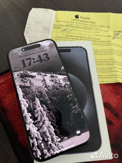 iPhone 15 Pro, 128 ГБ