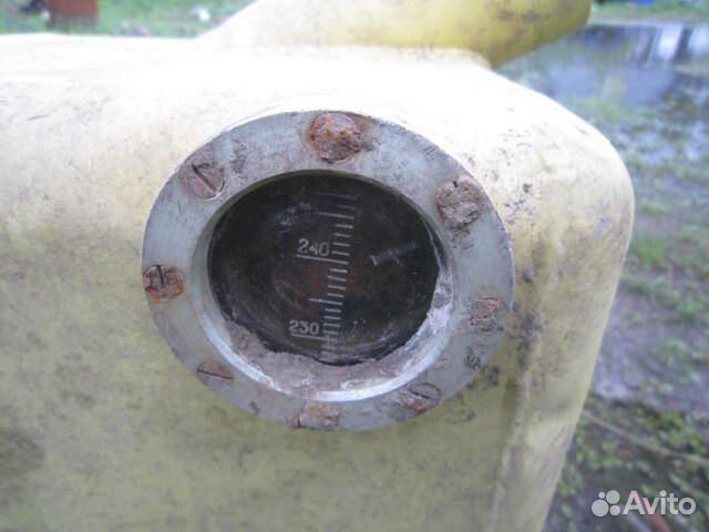 Топливный бак с военного вертолёта алюминий