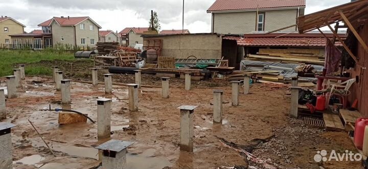 Забивка жб свай