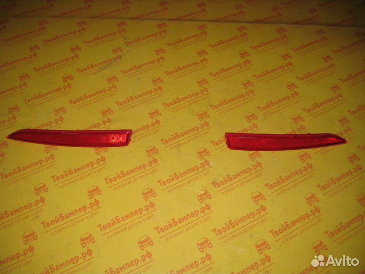 Катафоты заднего бампера Hyundai Solaris 2017