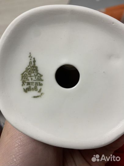 Фарфоровая статуэтка гжель