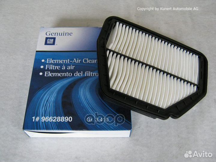 Фильтр воздушный Antara, Captiva 96628890 general