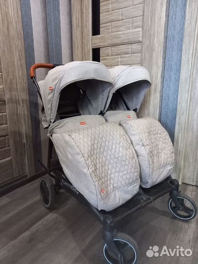 Коляска для двойни бу