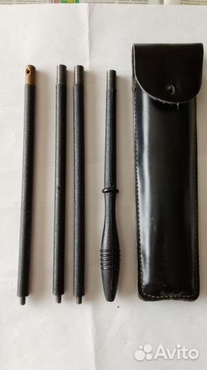 Шомпол для чистки, охотничий, с футляром