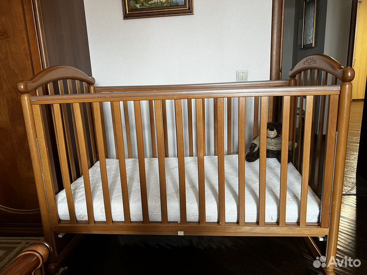 Детская кроватка Pali + матрас