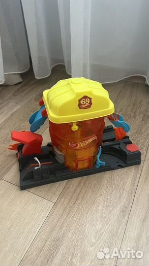Пожарная станция hot wheels
