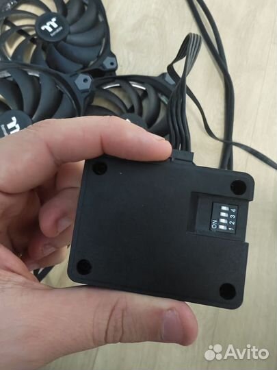 Комплект вентиляторов и корпус для пк