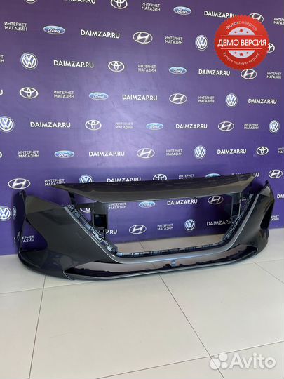 Бампер Передний Hyundai Solaris (2020) /серый