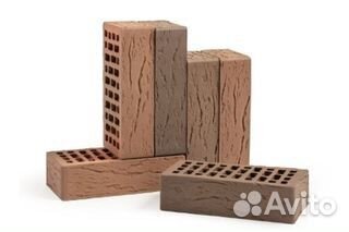 Кирпич oблицовочный 1,0 нф М-200 амур рустикатор