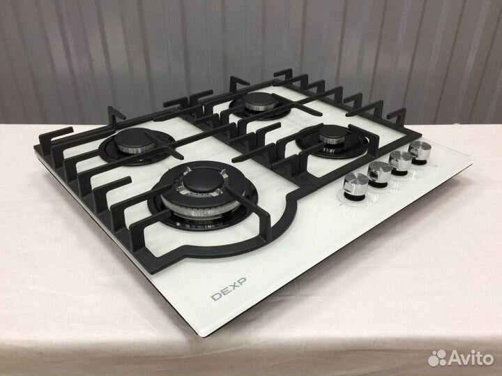 Варочная поверхность Dexp 60 Стекло Чугун (Новая)