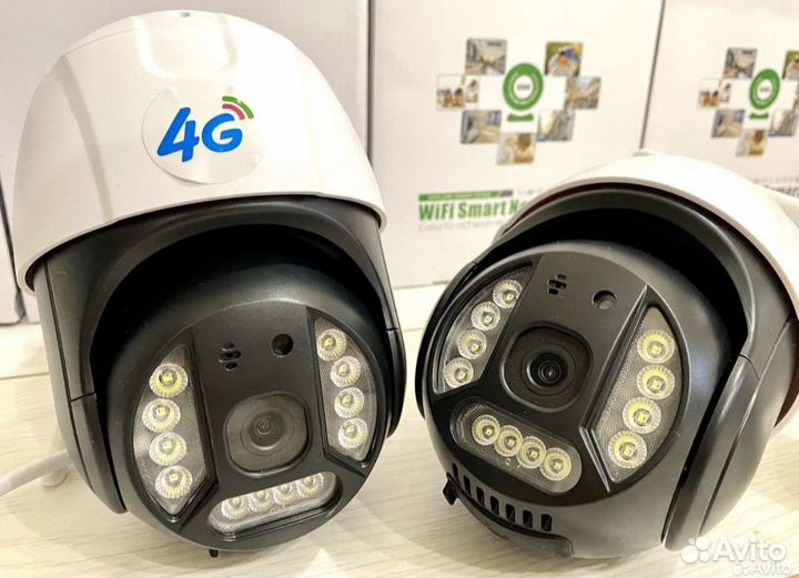 Уличная 4G камера V380Pro V20 (сим-карта)