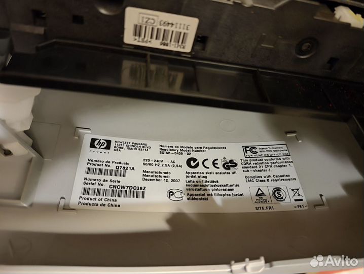 Цветной лазерный принтер HP бу