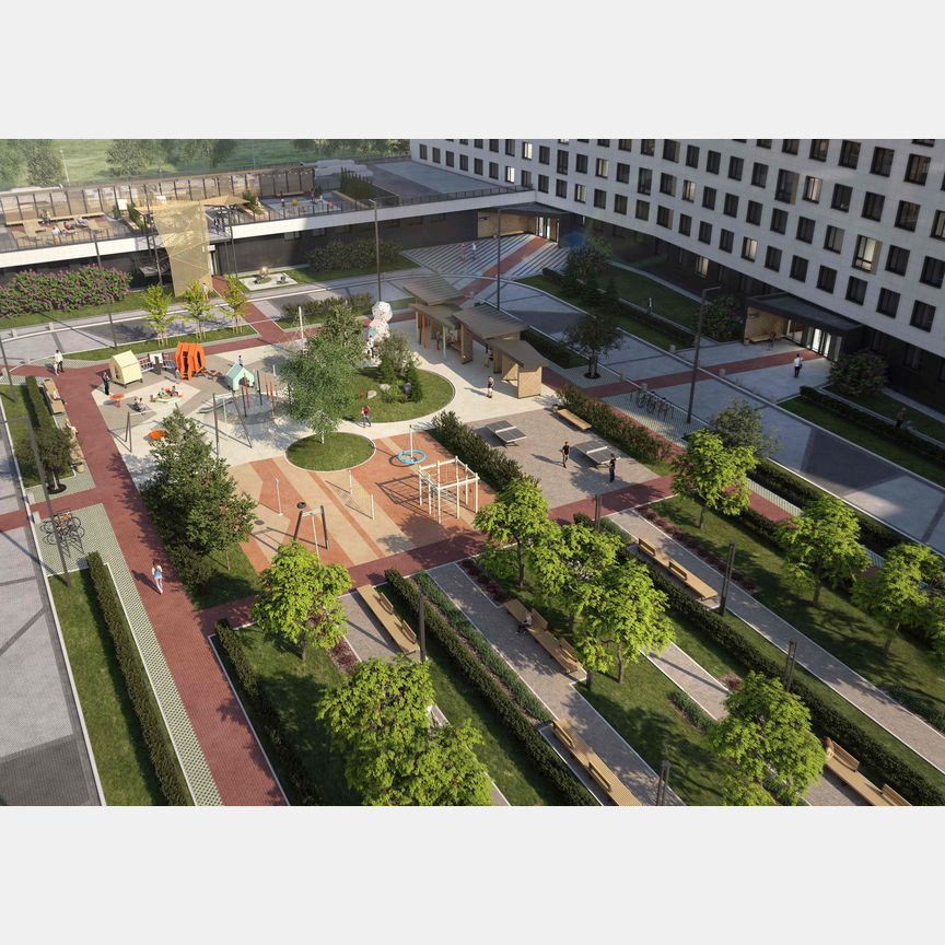 2-к. квартира, 67,1 м², 6/18 эт.