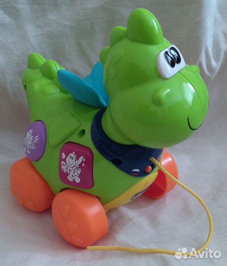 Развивающая игрушка chicco говорящий дракон