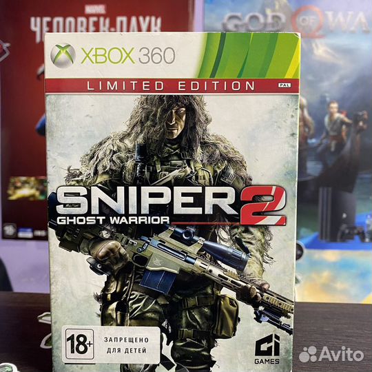 Sniper 2 Ghost Warrior Steelbook Xbox 360