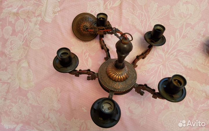 Люстра б/у СССР