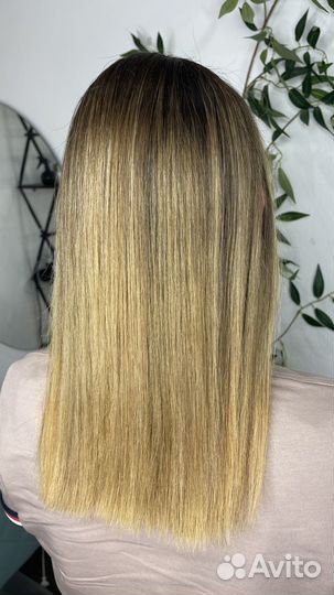 Кератиновое выпрямление волос