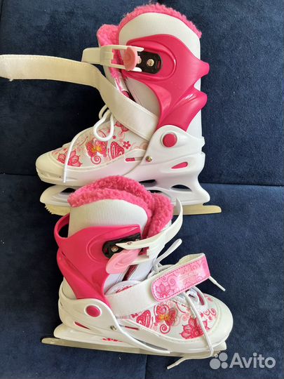 Коньки детские раздвижные 30-33