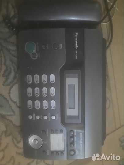 Телефон факс panasonic